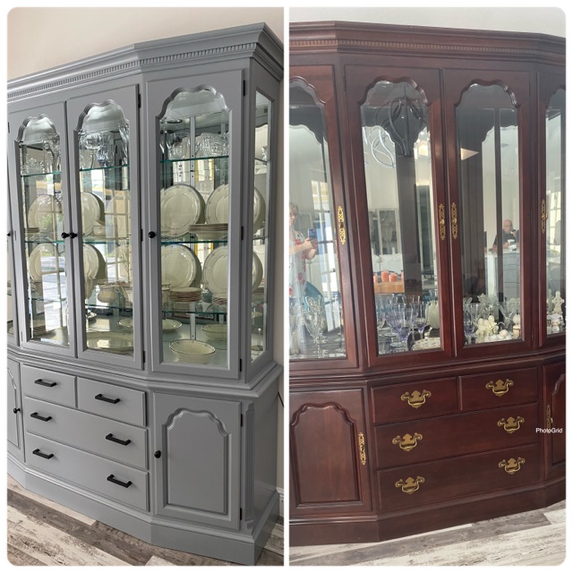 China Cabinet goes from Drab to Fab